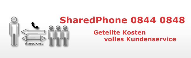 SharedPhone 0844 0848 Servicenummer: geteilte Kosten, volles Kunden Service SharedPhone 0844 0848 Servicenummer: geteilte Kosten, volles Kunden Service